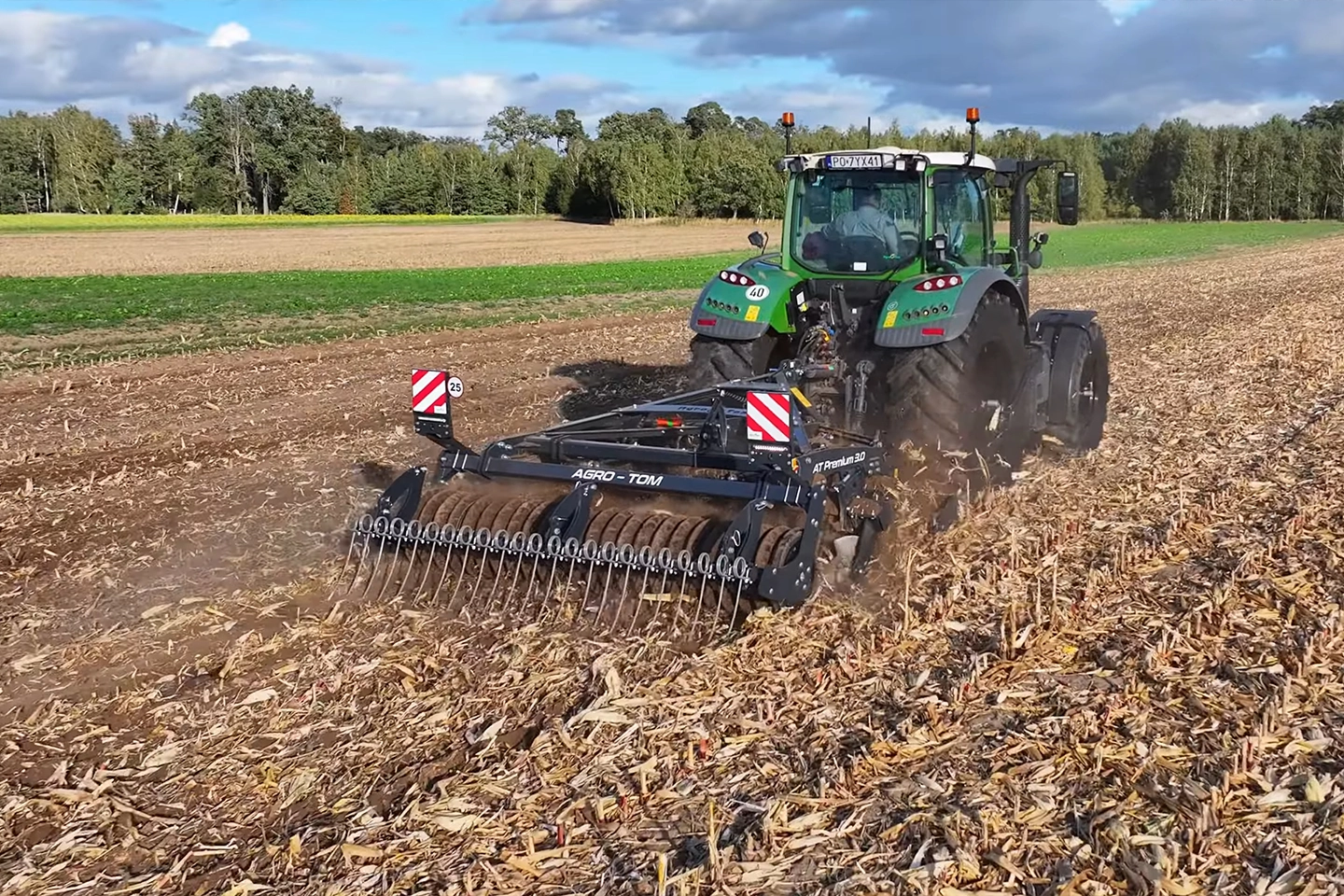 ATC Premium Herse à disques 3-4m video