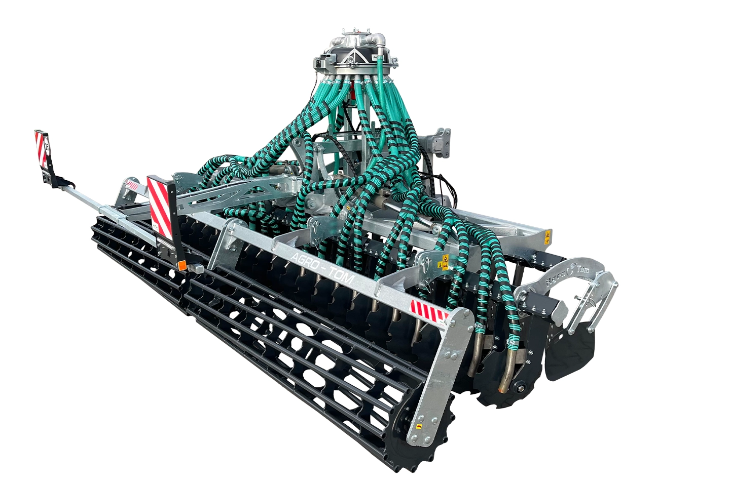 Herse à disques Unité à disques ATHL avec unité d'épandage au sol